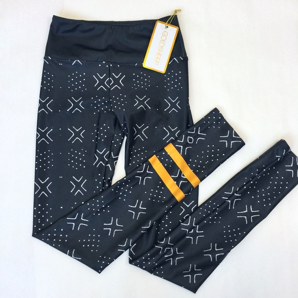 Goldsheep Mudcloth Leggings NWT size XS - Picture 3 of 7